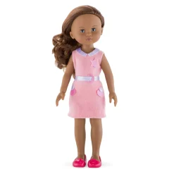 2 jeux de Décochic™ Rose pour poupée ma chérie création