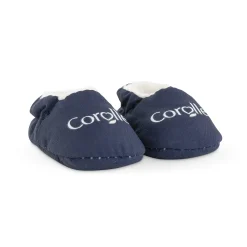 Chaussons Bleu Marine pour poupon 30 cm