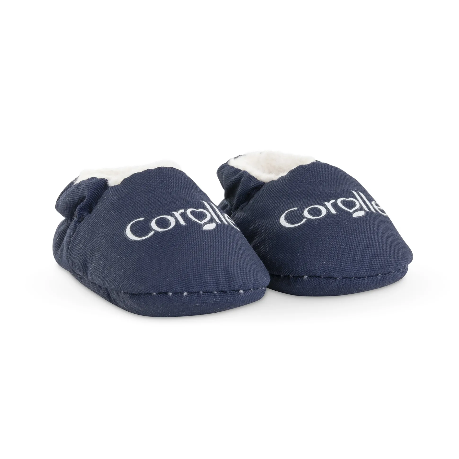 Chaussons Bleu Marine pour poupon 30 cm