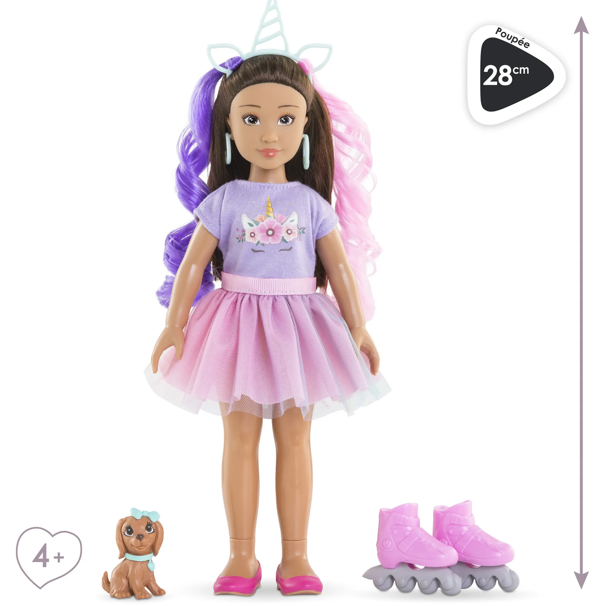 Coffret Poupée Corolle Girls Luna Licorne