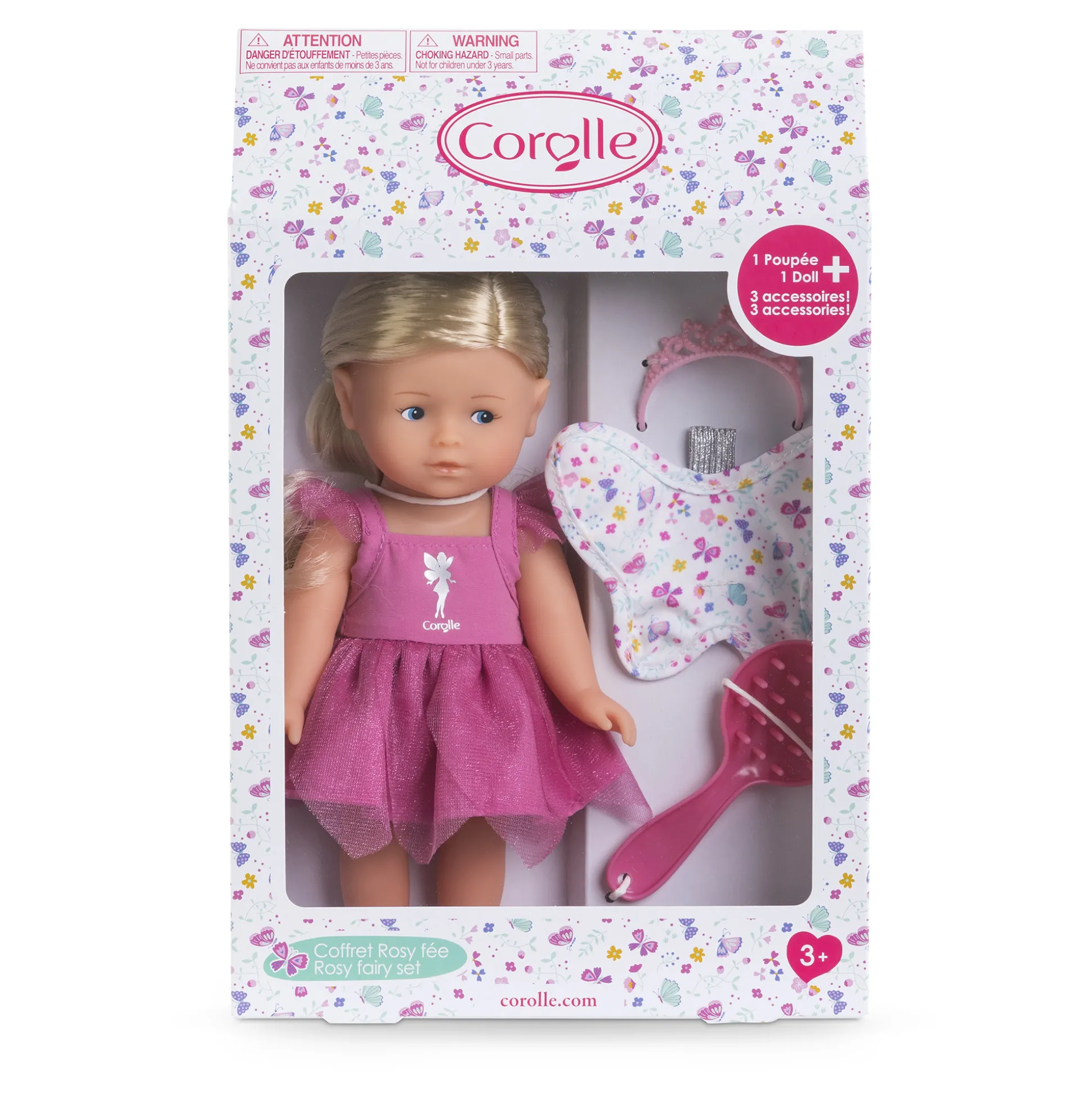 Coffret Poupée Mini Corolline Rosy Fée