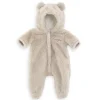 Combinaison Pilote Ourson pour poupon 42 cm