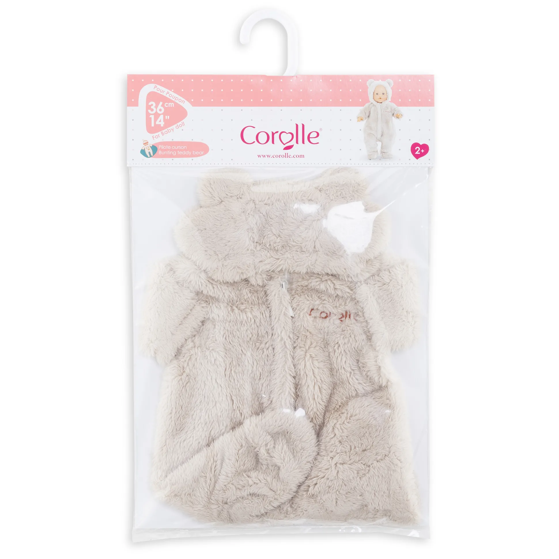 Combinaison Pilote Ourson poupon 36 cm