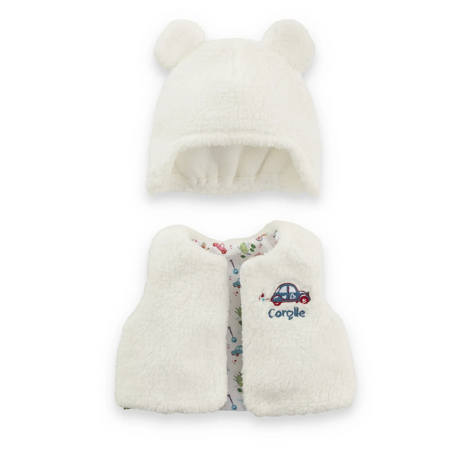 Ensemble Hiver Week-end à Paris pour poupon 36 cm
