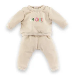 Jogging Beige pour poupon 42 cm