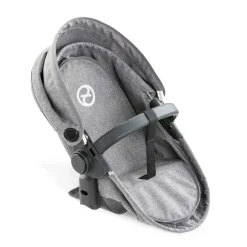 Landau 3 en 1 Cybex Priam Gris pour poupons 36 / 42 / 52 cm