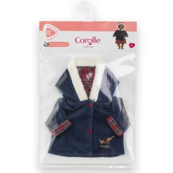 Manteau Corolle en Fêtes pour poupon 36 cm