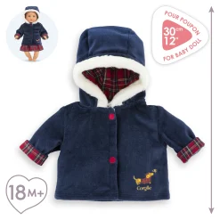 Mon Bébé Calin Margaux et Manteau Corolle en Fêtes