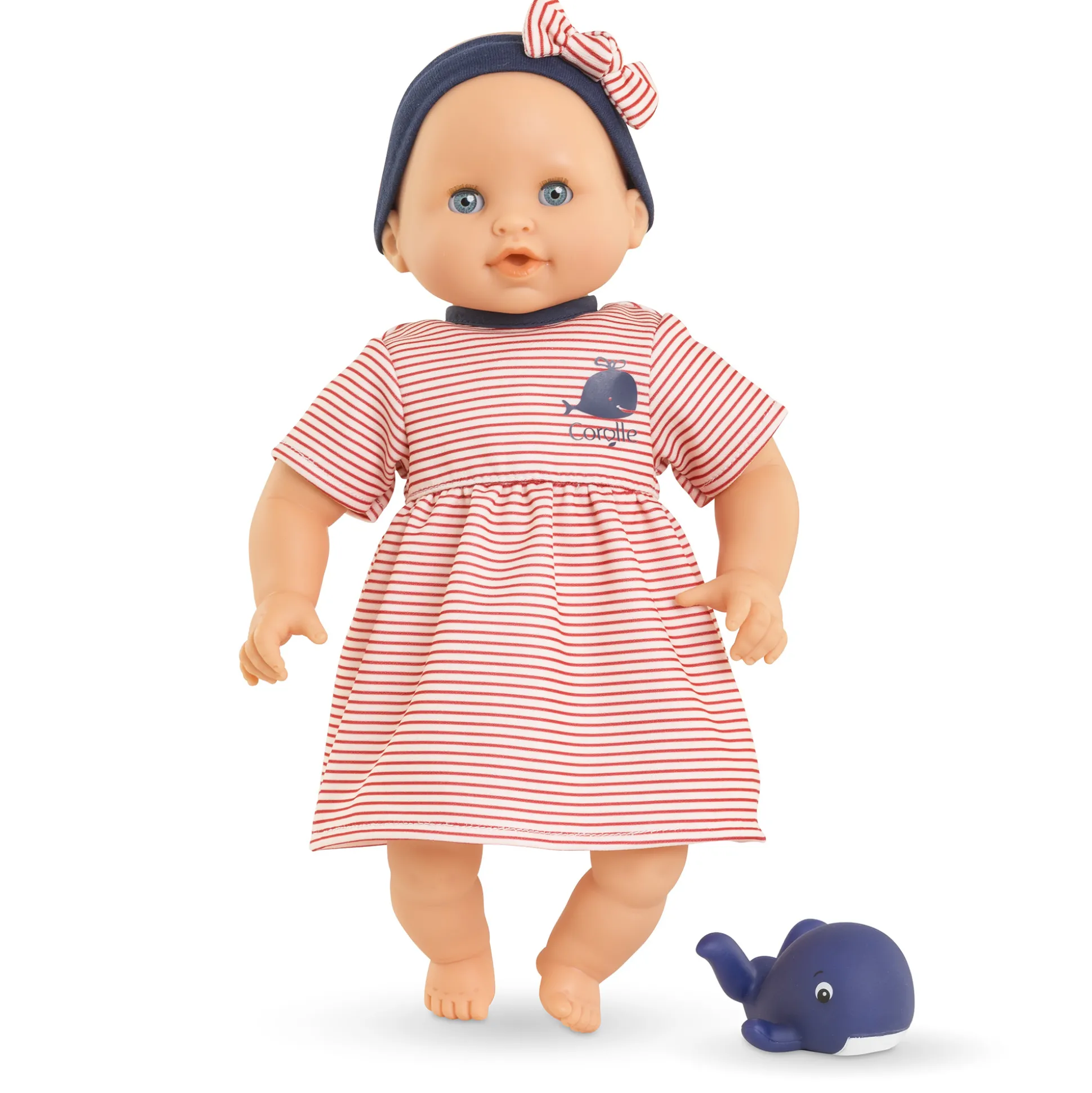 Poupon Bébé Bain Calypso - Baleine