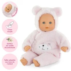 Poupon Bébé Calin Ourson d'Amour