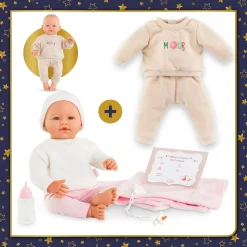 Poupon Rose et Jogging Beige