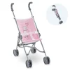 Poussette Canne Rose pour poupon 36/42/52 cm