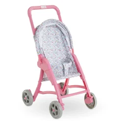 Poussette Florale pour poupon 30 cm