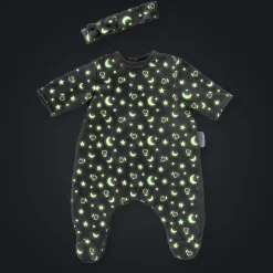 Pyjama Brille dans la Nuit & Bandeau pour poupon 36 cm