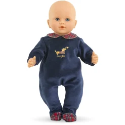 Pyjama Corolle en Fêtes pour poupon 36 cm