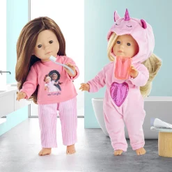 Pyjama Rose 2 pièces pour poupée ma Corolle