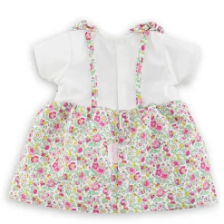 Robe Jardin en Fleurs pour poupon 36cm