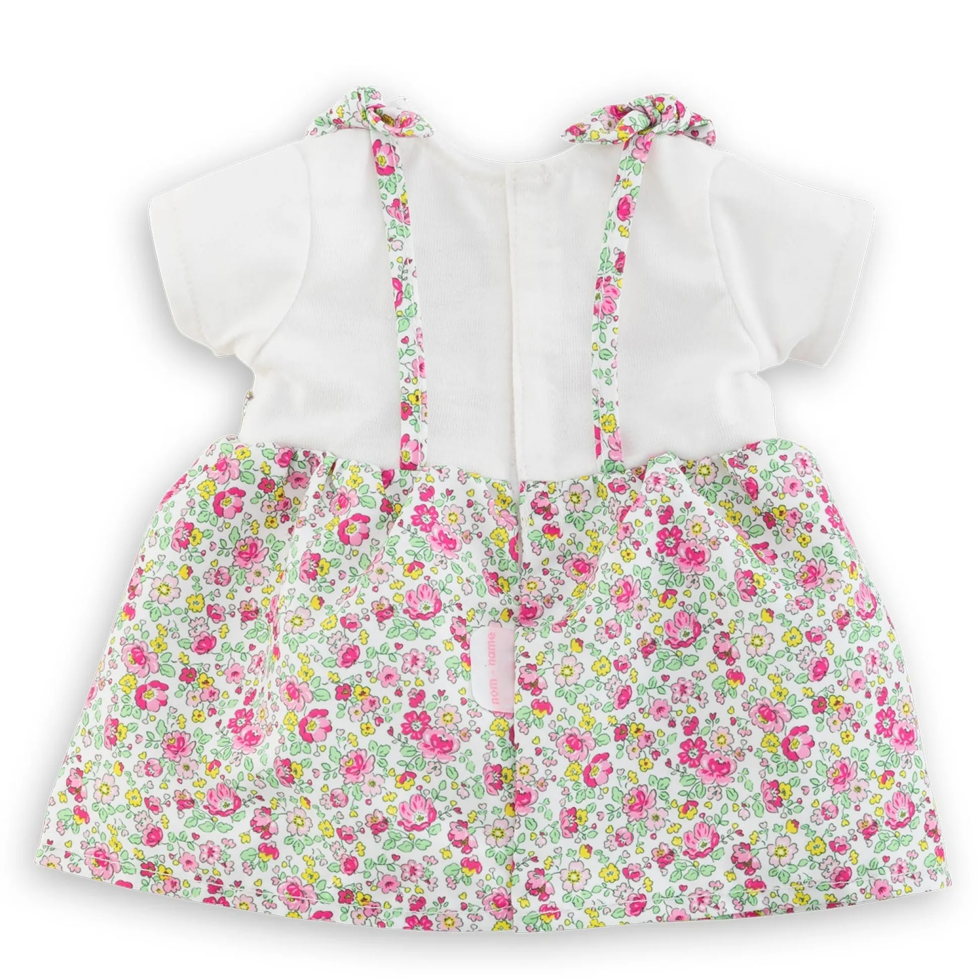 Robe Jardin en Fleurs pour poupon 36cm