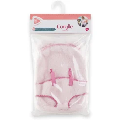 Sac à Dos Porte-Poupon Peluche Rose pour poupon 30 cm