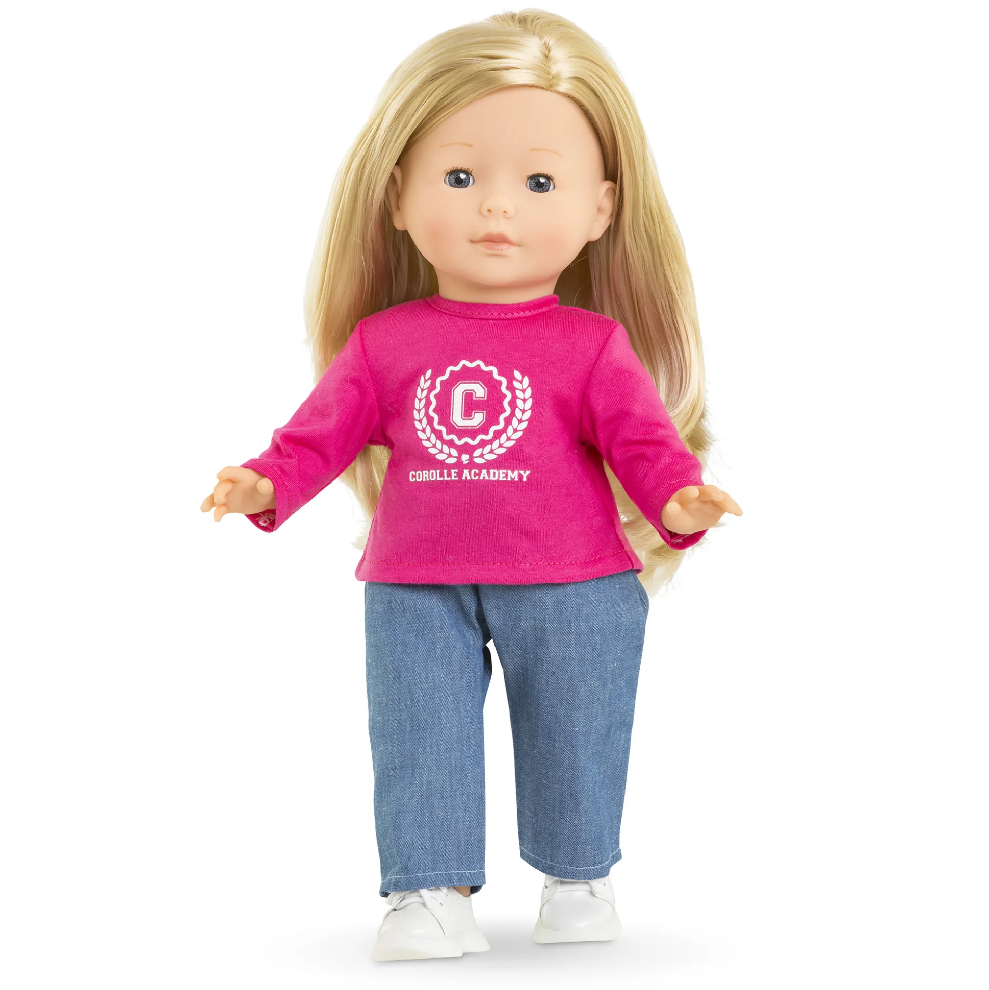 T-Shirt Fuchsia Corolle Academy pour poupée ma Corolle